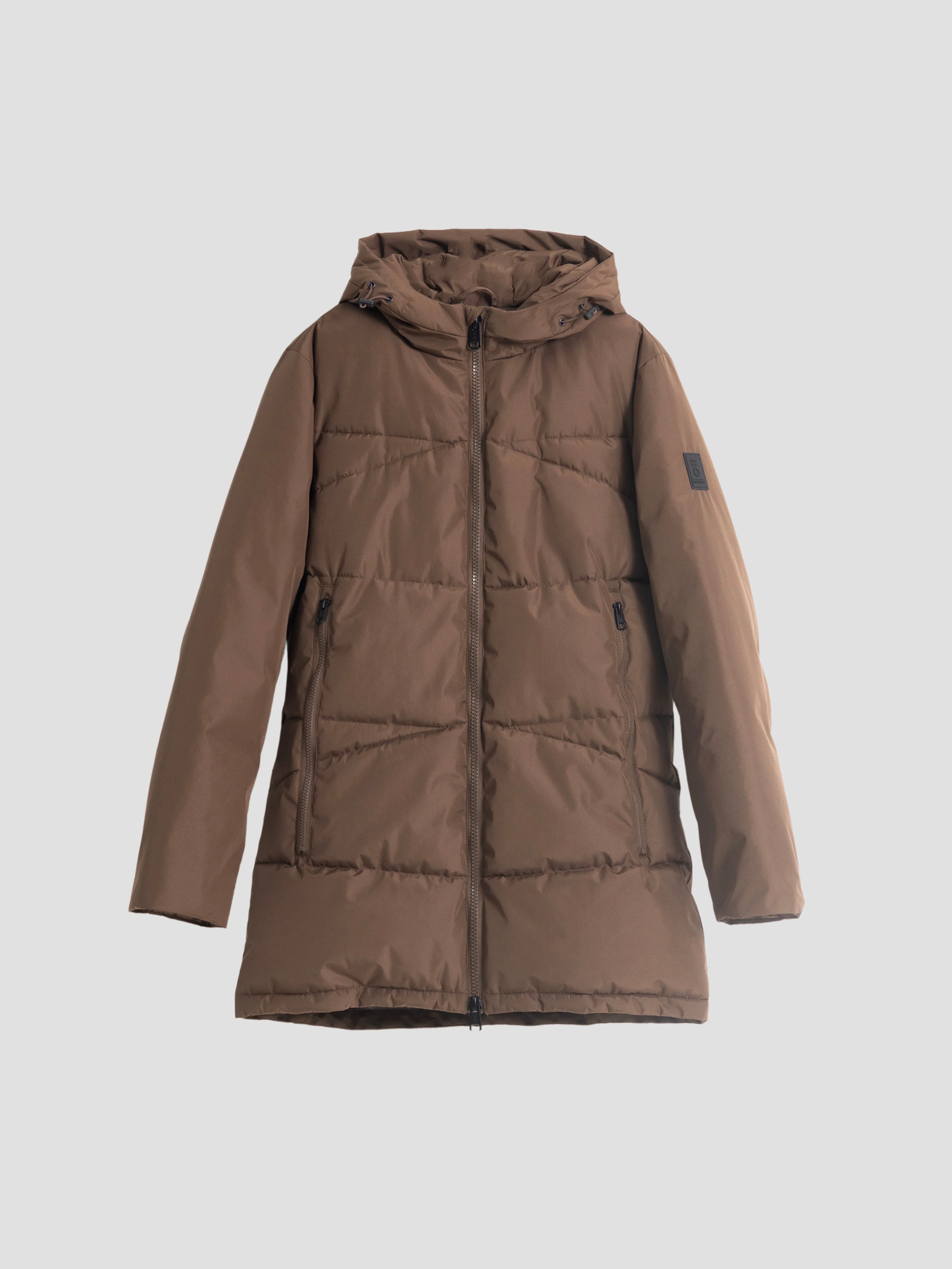 CHAQUETÓN ACOLCHADO CON CAPUCHA CACAO - Image 5